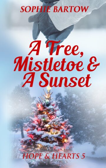 A Tree, Mistletoe, & A Sunset