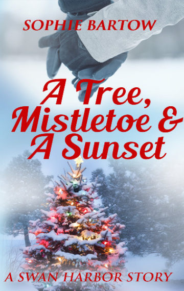 A Tree, Mistletoe, & A Sunset